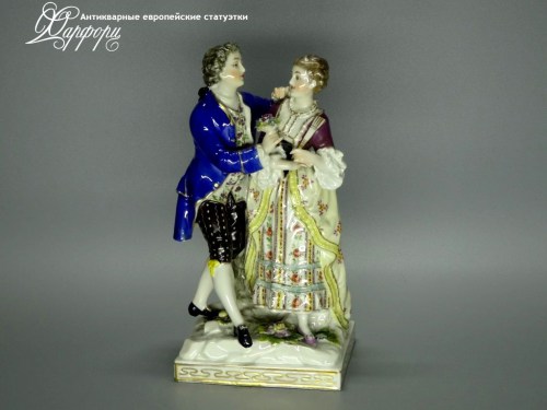 Купить фарфоровые статуэтки Gotha, Маленький букетик, Германия